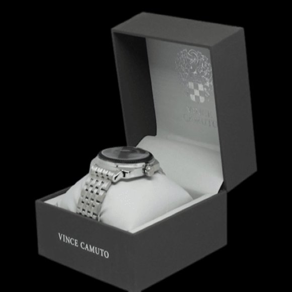 "Vince Camuto" Elegant" Black Dial Men's Watch ⬇️NWT - Picture 5 of 7